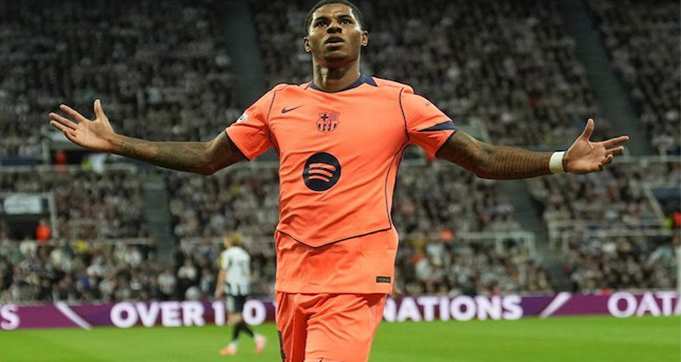 PSG Ingin Tikung Transfer Marcus Rashford Dari MU ke Barcelona